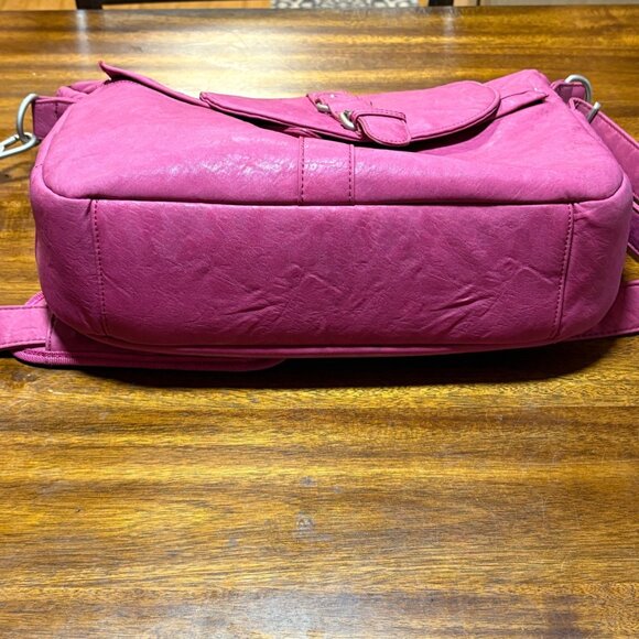 EXCELLENT Kelly Moore B-Hobo Camera Bag Pink Leather Photography Messenger Bag - Picture 4 of 16